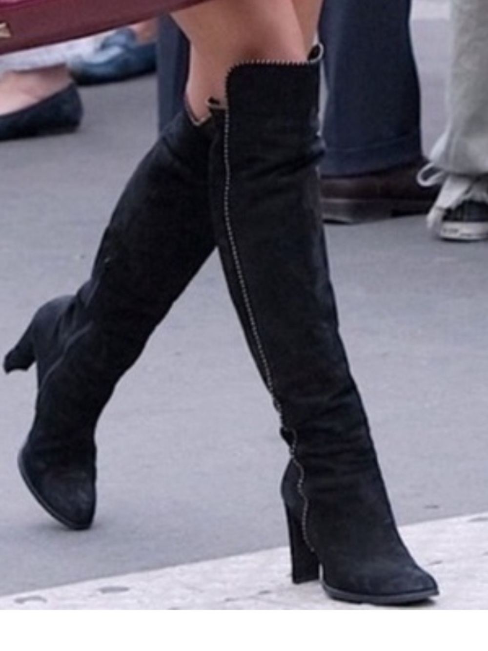 Stuart Weitzman Suede Over-The-Knee Boots Size 10